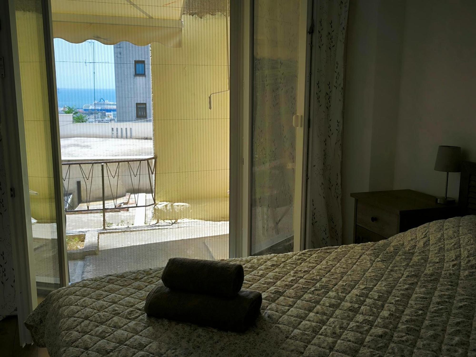 Port View, Veranda, 80 Sqm, Spacious Place For 6 Thessaloniki Exterior photo